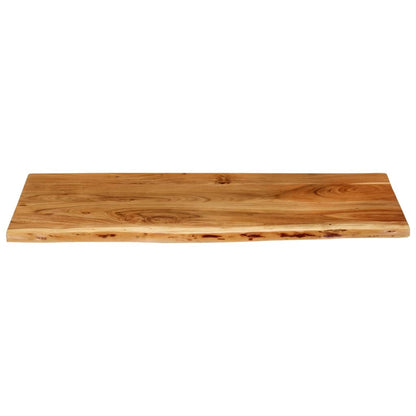 Bathroom Vanity Top Solid Acacia Wood 114x52x2,5 cm