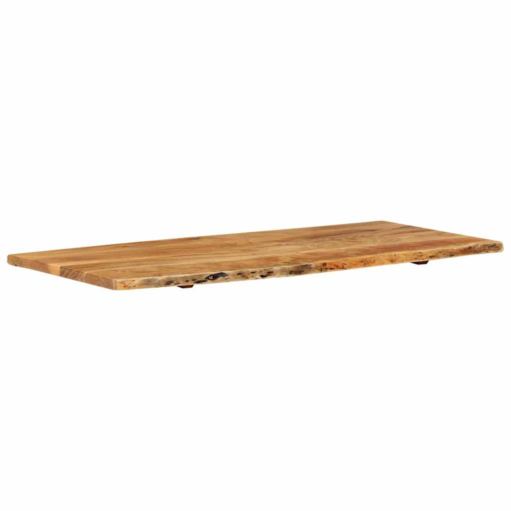 Bathroom Vanity Top Solid Acacia Wood 114x52x2,5 cm