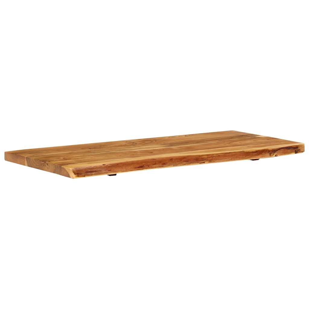Bathroom Vanity Top Solid Acacia Wood 114x52x4 cm