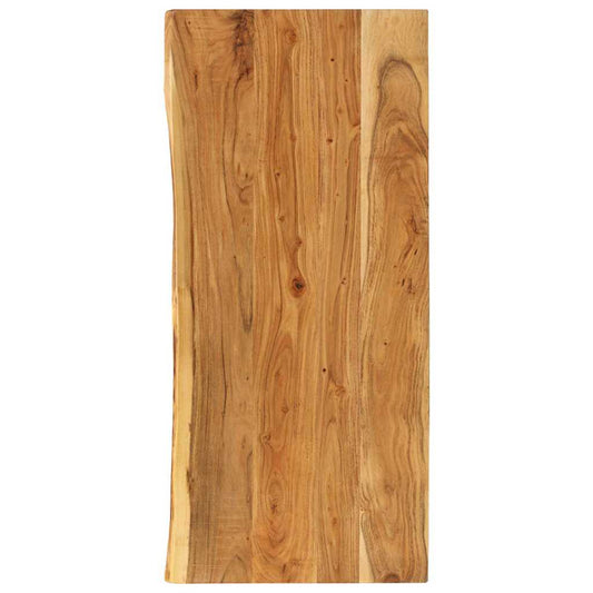 Bathroom Vanity Top Solid Acacia Wood 140x52x2,5 cm