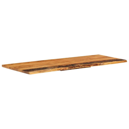 Bathroom Vanity Top Solid Acacia Wood 140x52x2,5 cm
