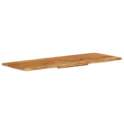 Bathroom Vanity Top Solid Acacia Wood 140x52x2,5 cm