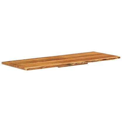Bathroom Vanity Top Solid Acacia Wood 140x52x2,5 cm