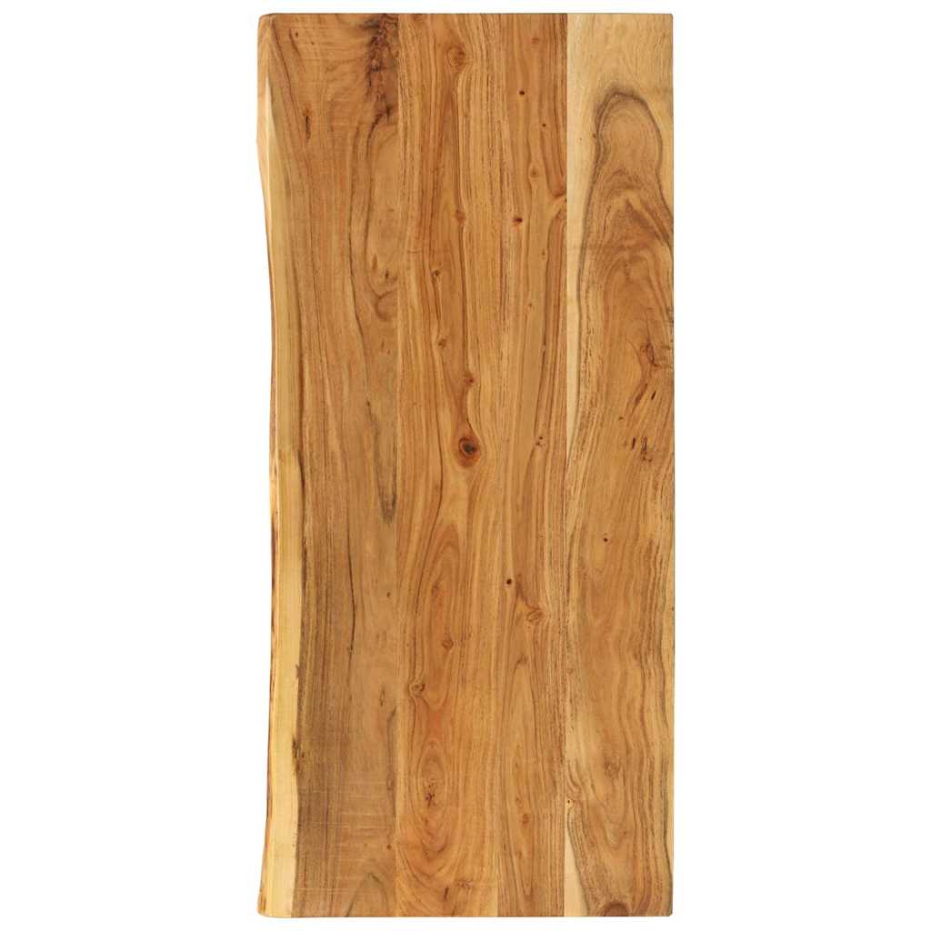 Bathroom Vanity Top Solid Acacia Wood 140x52x3,8 cm