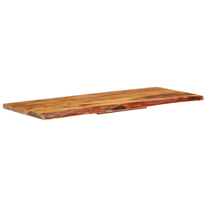 Bathroom Vanity Top Solid Acacia Wood 140x52x3,8 cm