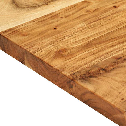 Bathroom Vanity Top Solid Acacia Wood 140x52x3,8 cm