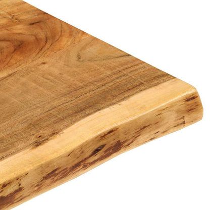 Bathroom Vanity Top Solid Acacia Wood 140x52x3,8 cm