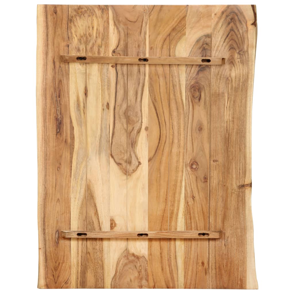 Table Top | Natural wood | Solid acacia wood | 80x | Durable | Table Top
