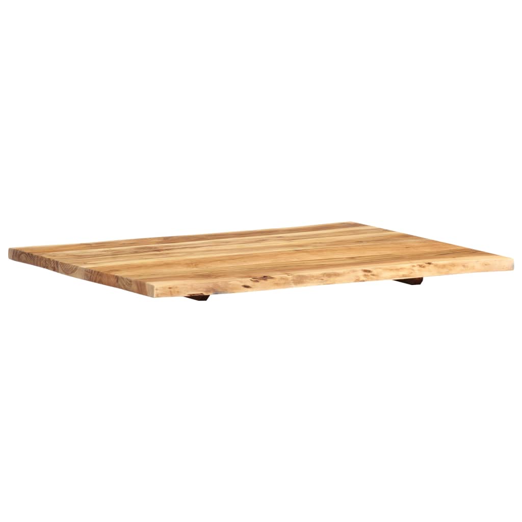 Table Top | Natural wood | Solid acacia wood | 80x | Durable | Table Top