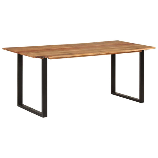 286472 vidaXL Dining Table 180x90x76 cm Solid Acacia Wood