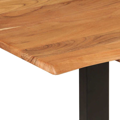 286472 vidaXL Dining Table 180x90x76 cm Solid Acacia Wood