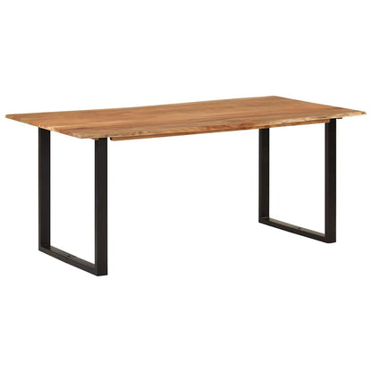 286472 vidaXL Dining Table 180x90x76 cm Solid Acacia Wood