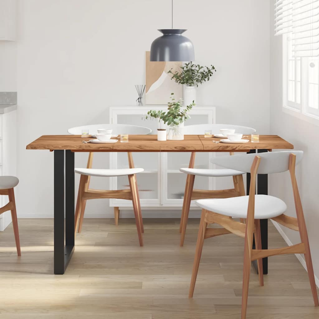 Dining Table 154x80x76 cm Solid Acacia Wood