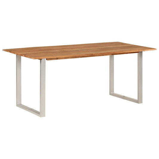 286476 vidaXL Dining Table 180x90x76 cm Solid Acacia Wood
