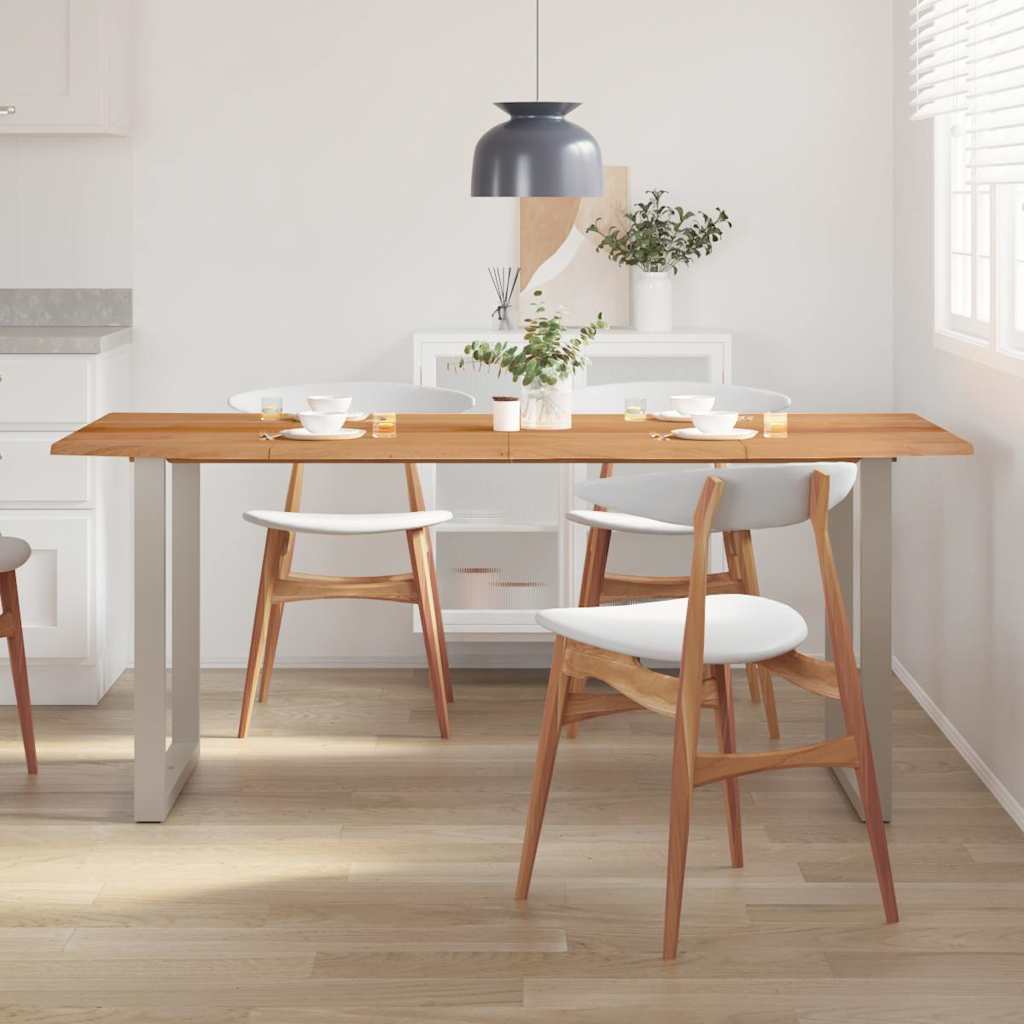 286476 vidaXL Dining Table 180x90x76 cm Solid Acacia Wood
