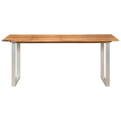 286476 vidaXL Dining Table 180x90x76 cm Solid Acacia Wood