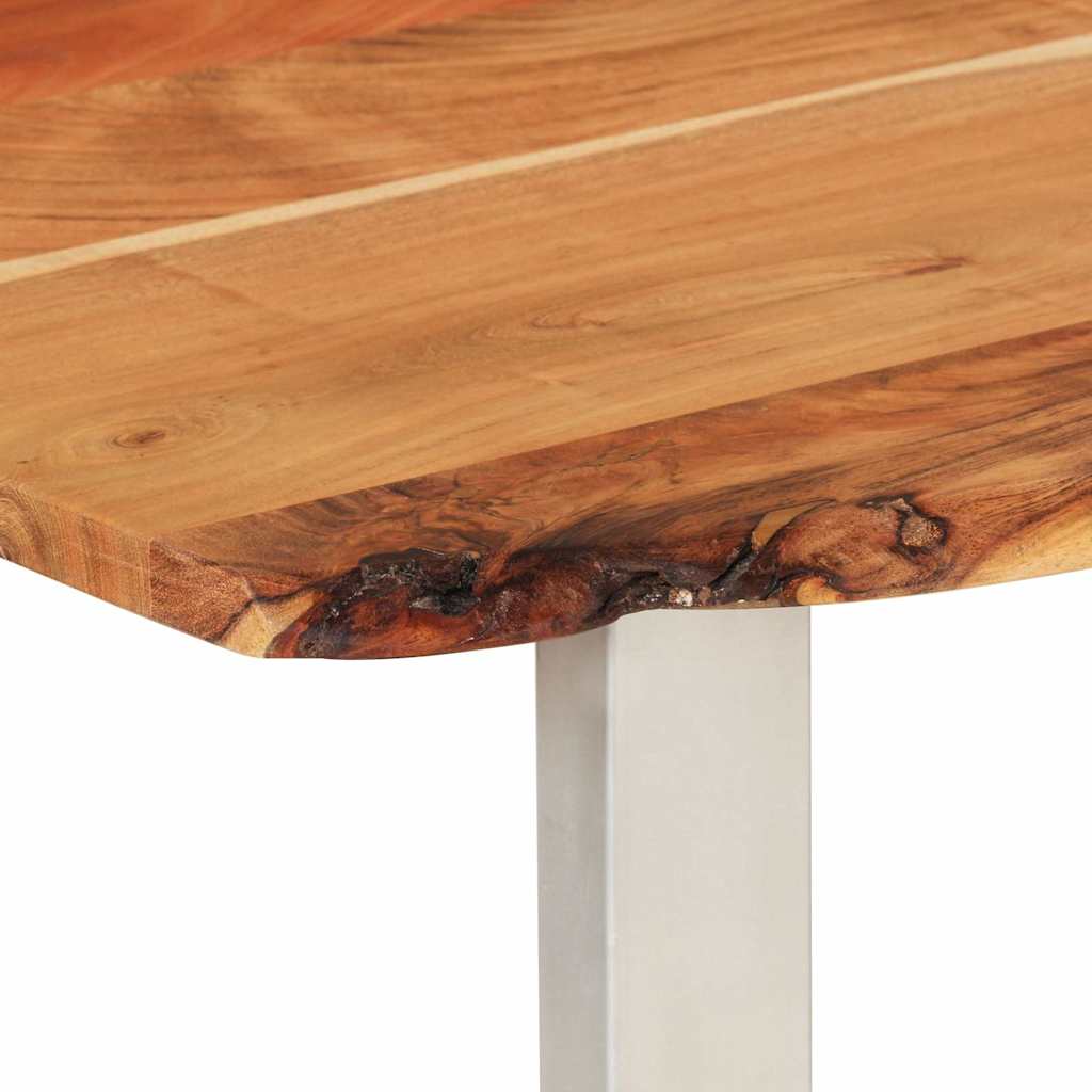 286476 vidaXL Dining Table 180x90x76 cm Solid Acacia Wood