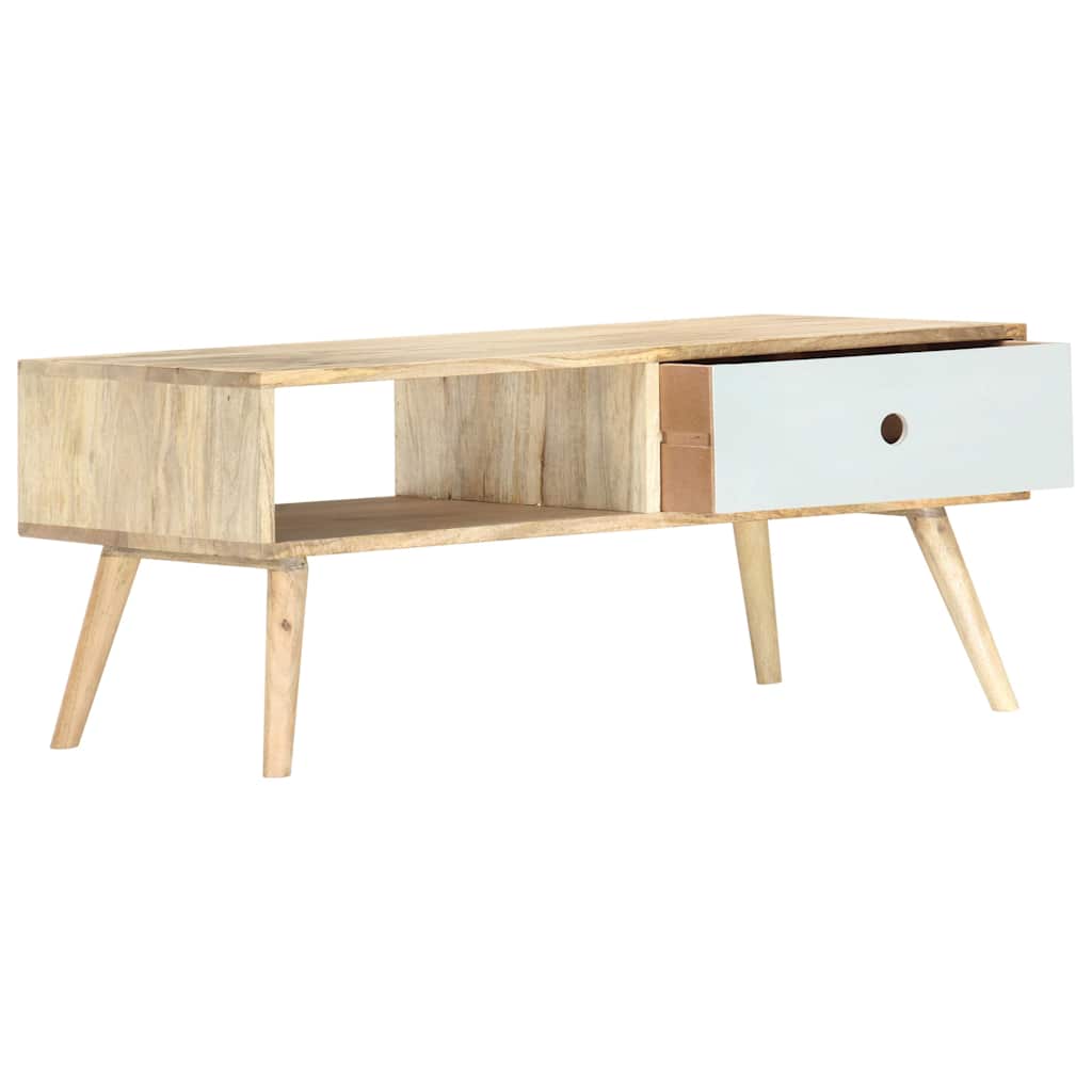 286482 vidaXL Coffee Table 90x50x40 cm Solid Mango Wood