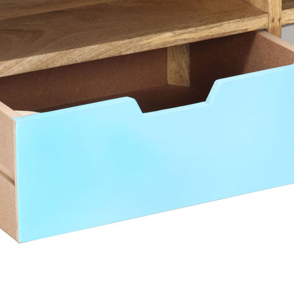 TV Cabinet 110x35x48 cm Solid Mango Wood