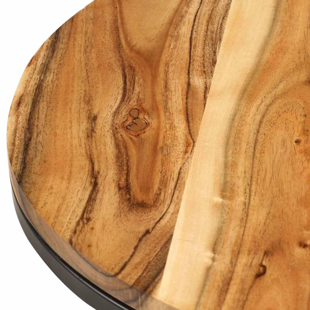 286186 vidaXL Nesting Tables 2 pcs Solid Acacia Wood