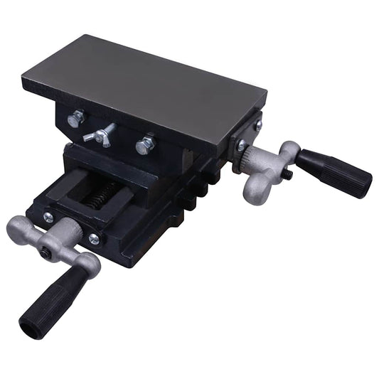145387 VidaXL Manually Operated Cross Slide Vice Table