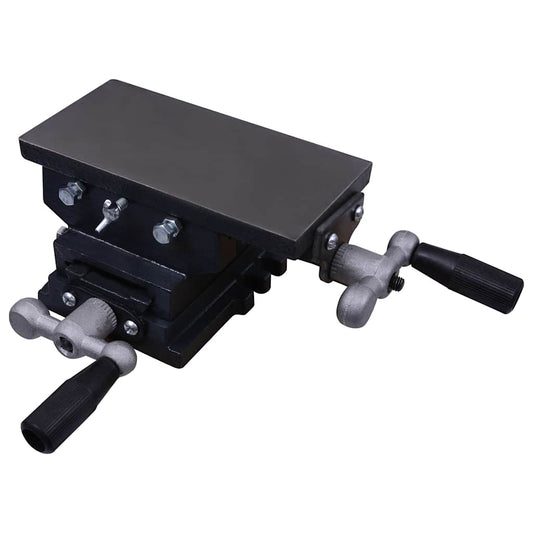 145387 VidaXL Manually Operated Cross Slide Vice Table