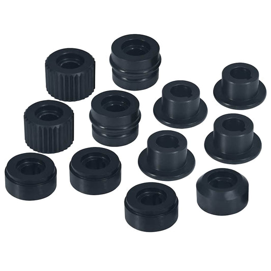 145388 vidaXL Flange Nuts for Tube Beading Machine 12 pcs Steel