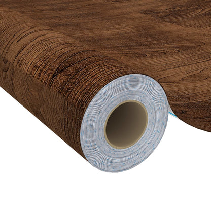Adhesive Door Film | Set of 2 | Dark oak | PVC | 210x90 cm