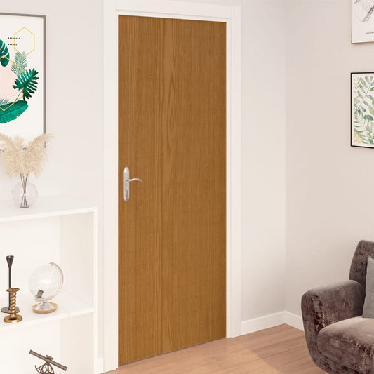 Adhesive Door Film | Set of 2 | Light Oak | PVC | 210x90 cm each roll