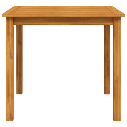 Garden Table 85x85x74 cm Solid Acacia Wood