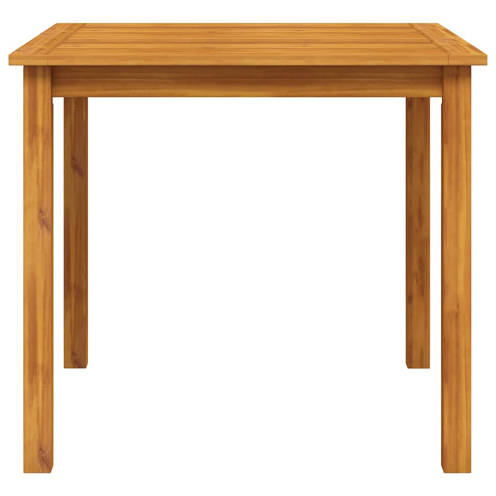 Garden Table 85x85x74 cm Solid Acacia Wood