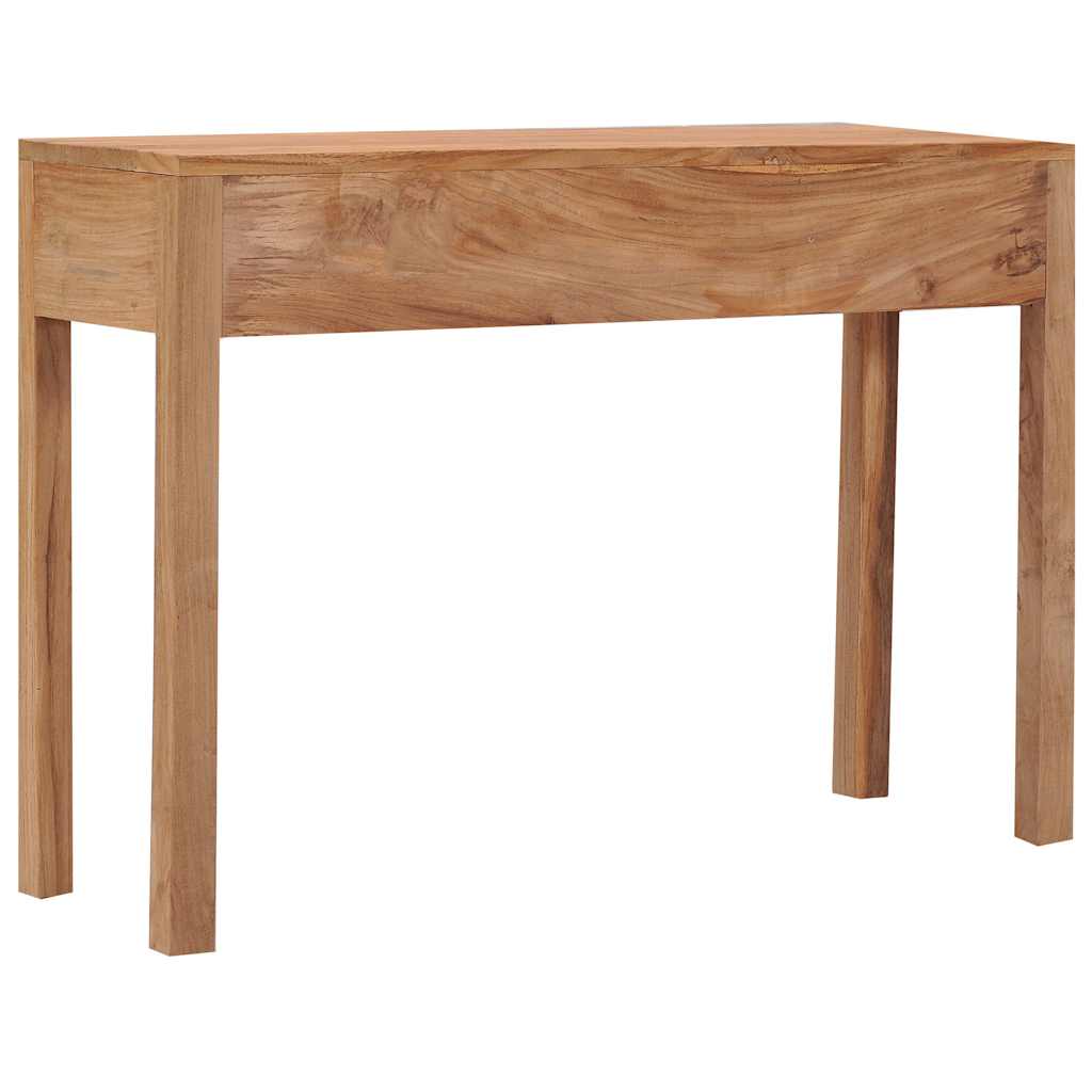 287229 vidaXL Console Table 110x35x75 cm Solid Teak Wood