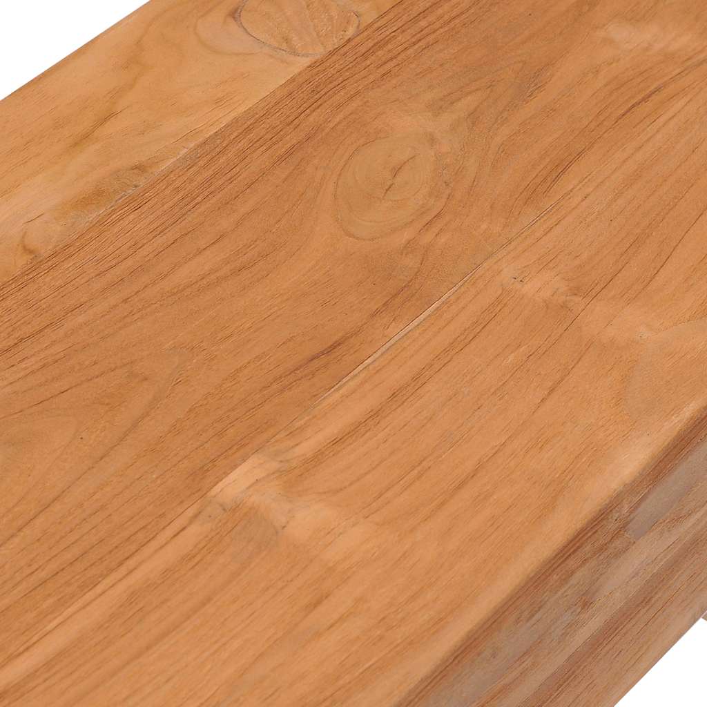 287229 vidaXL Console Table 110x35x75 cm Solid Teak Wood