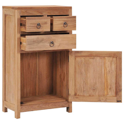 287237 vidaXL Sideboard 50x30x90 cm Solid Teak Wood
