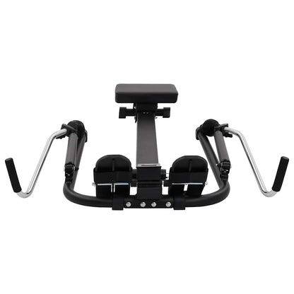 92014 vidaXL Rowing Machine 5 Level Hydraulic Resistance