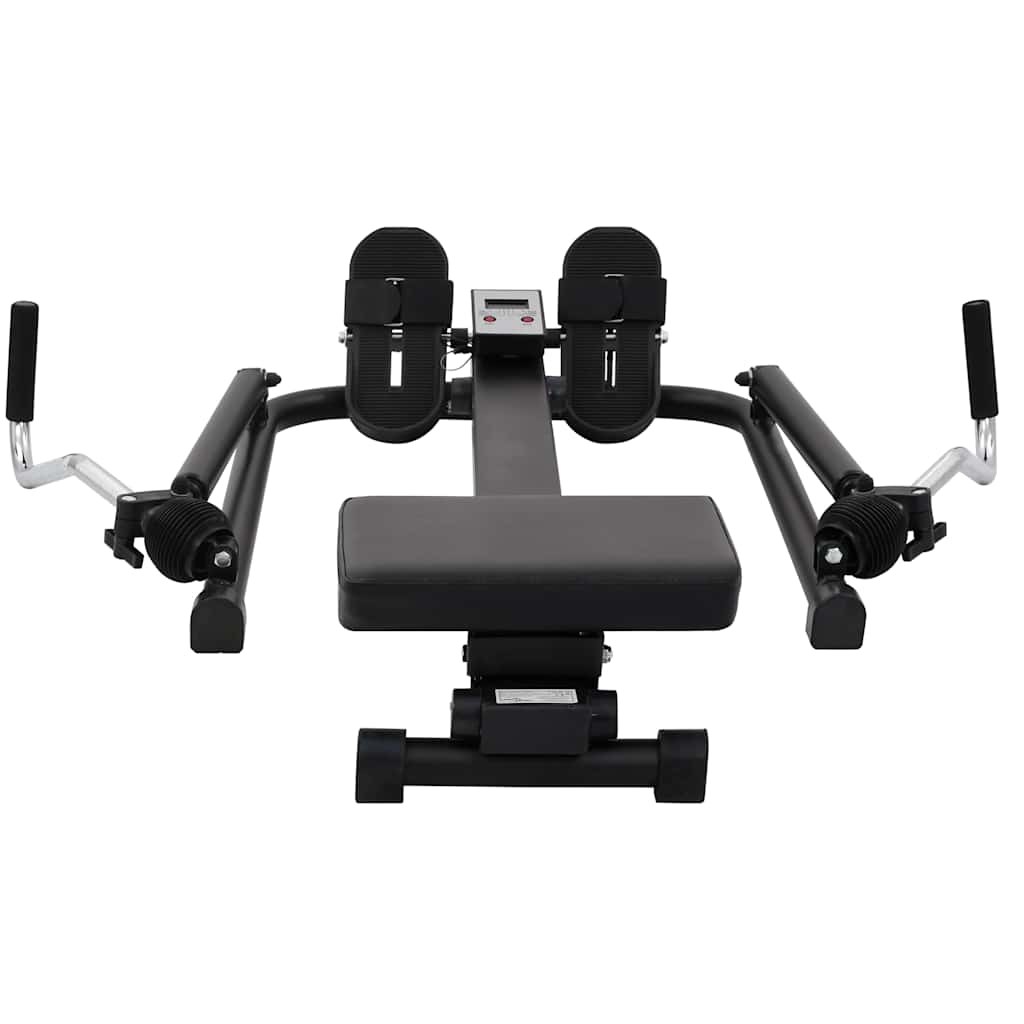92014 vidaXL Rowing Machine 5 Level Hydraulic Resistance
