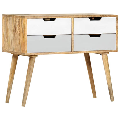 Sideboard | Brown | Solid Mango Wood | 85x40x71 cm | Storage | Vintage