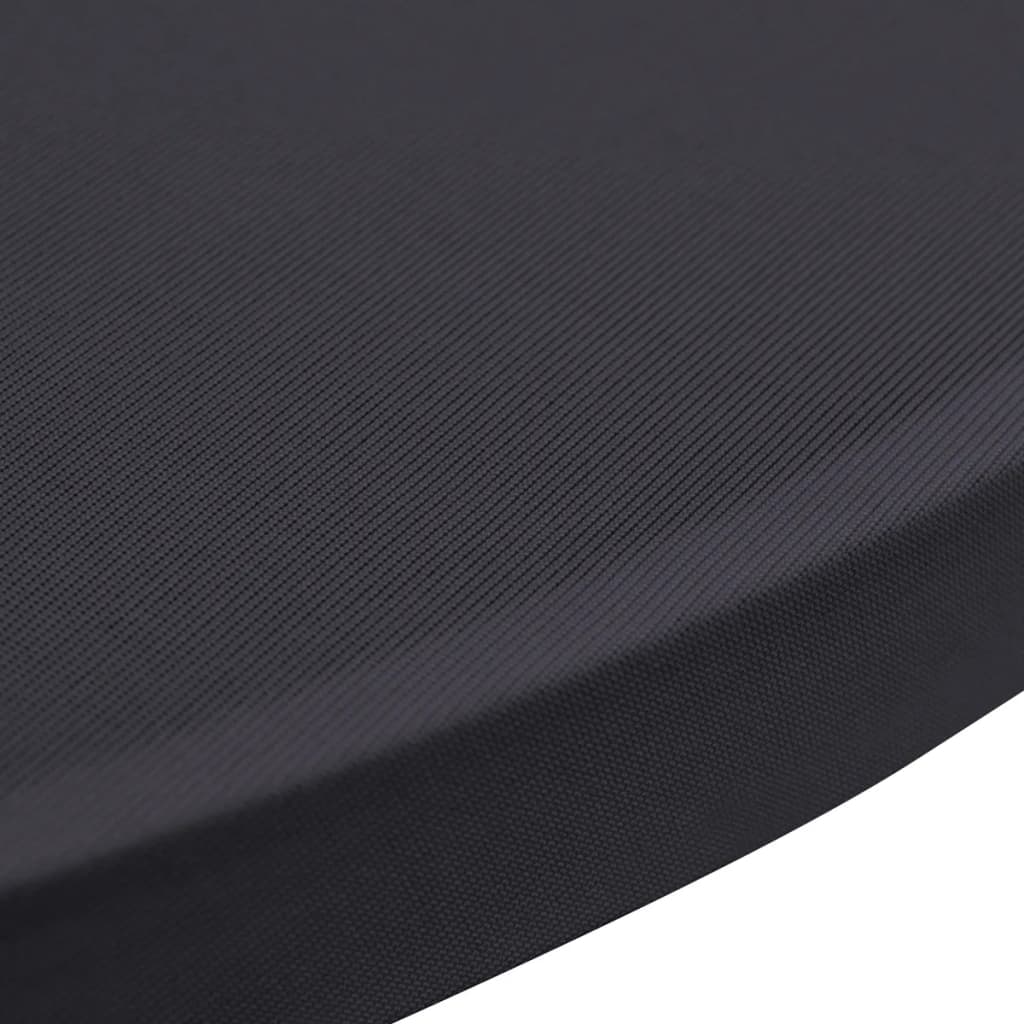 Stretch Table Cover 4 pcs 70 cm Anthracite
