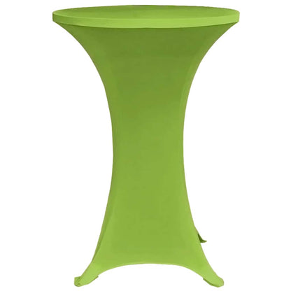Stretch Table Cover 4 pcs 60 cm Green