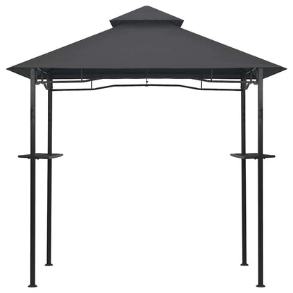 BBQ Gazebo 240x150x255 cm Anthracite Steel