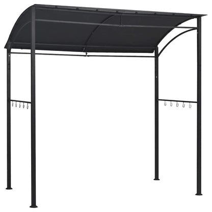 BBQ Gazebo 215x150x220 cm Anthracite Steel