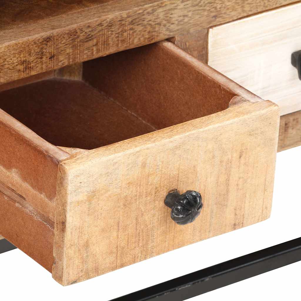 286506 vidaXL TV Cabinet 120x30x40 cm Solid Reclaimed Wood