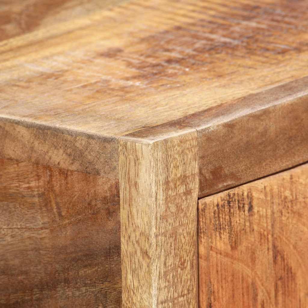 286511 vidaXL Console Table Gold 90x30x75 cm Solid Reclaimed Wood