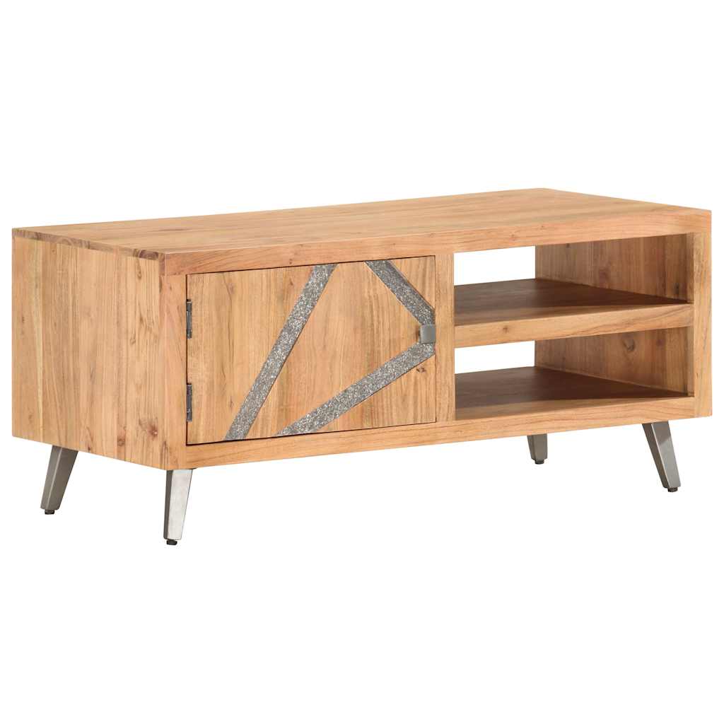 286548 vidaXL Coffee Table 90x45x40 cm Solid Acacia Wood