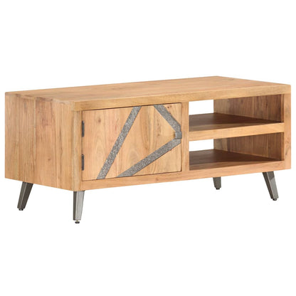 286548 vidaXL Coffee Table 90x45x40 cm Solid Acacia Wood