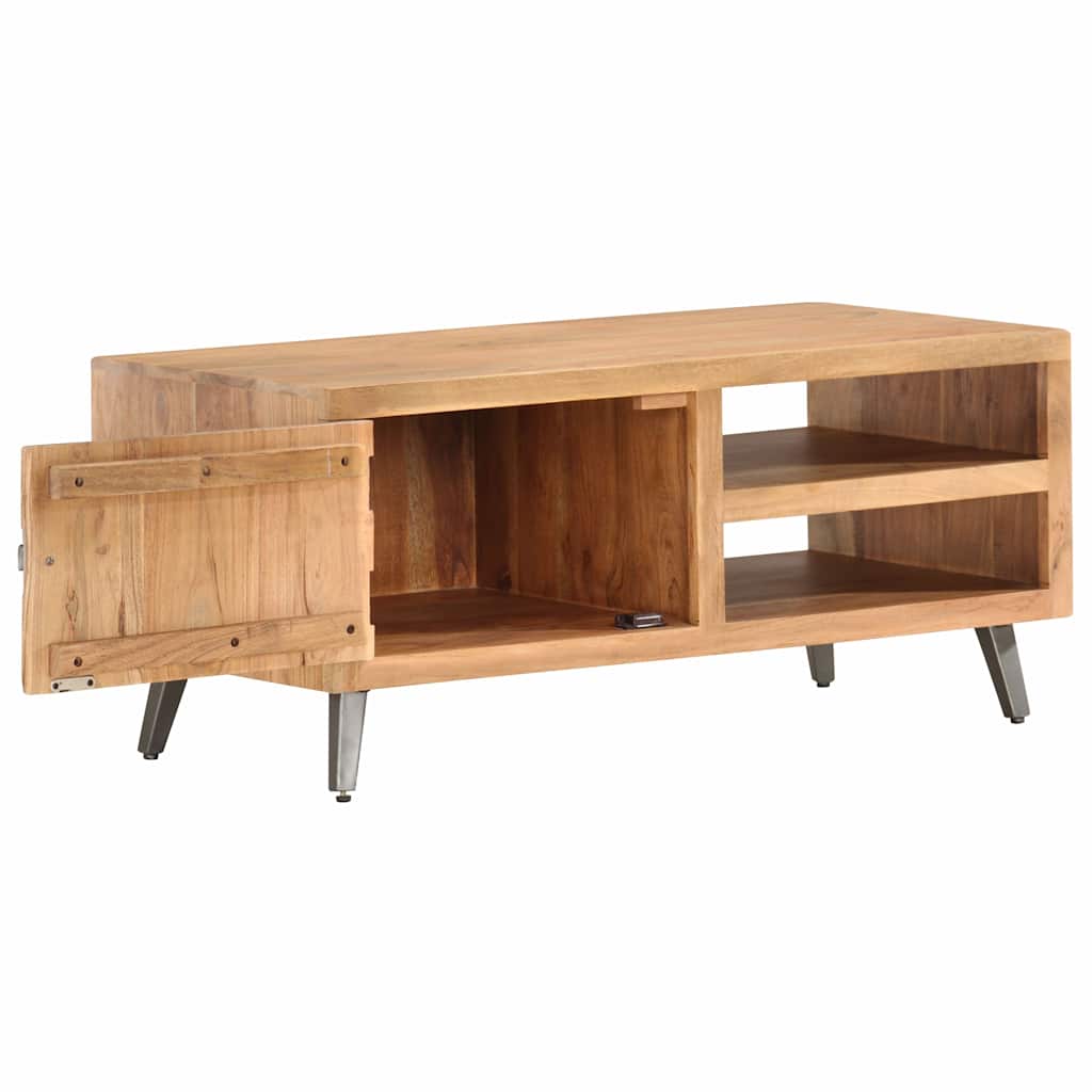 286548 vidaXL Coffee Table 90x45x40 cm Solid Acacia Wood