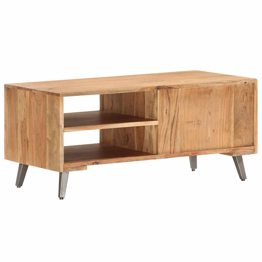286548 vidaXL Coffee Table 90x45x40 cm Solid Acacia Wood