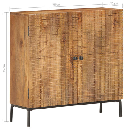 Sideboard 75x30x75 cm Solid Mango Wood