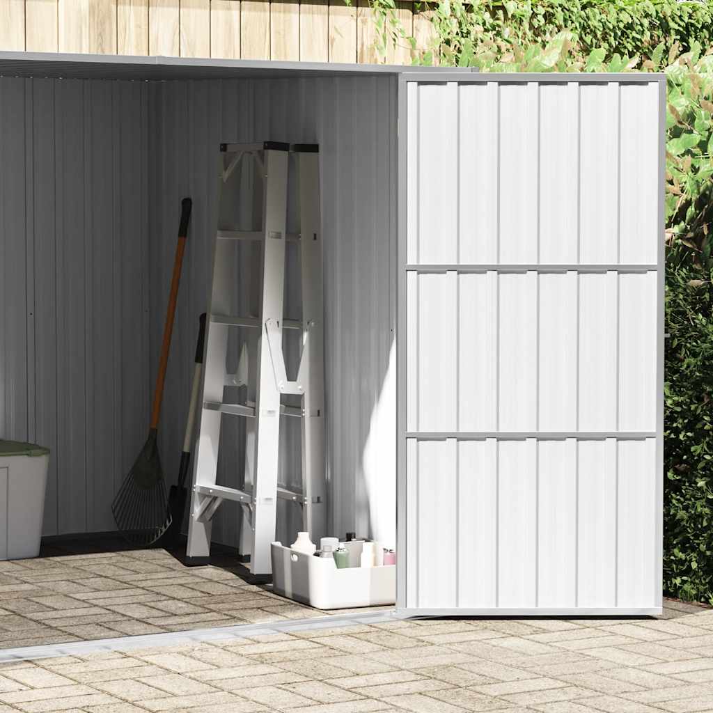 Garden Shed Anthracite 195x198x159 cm Galvanised Steel