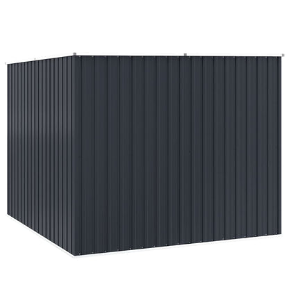 Garden Shed Anthracite 195x198x159 cm Galvanised Steel